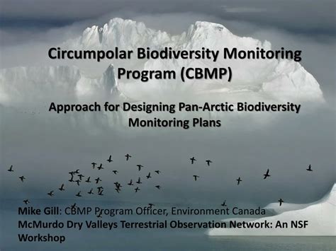 Circumpolar Biodiversity Monitoring Program (CBMP) .